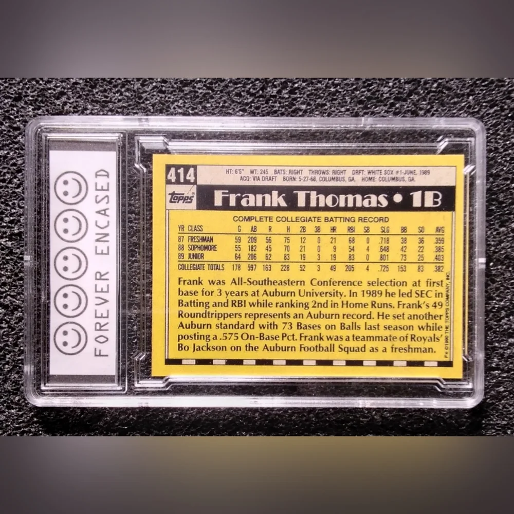 Rare no name Topps White Sox Trading Card with Bright Yellow Red Blue Accents